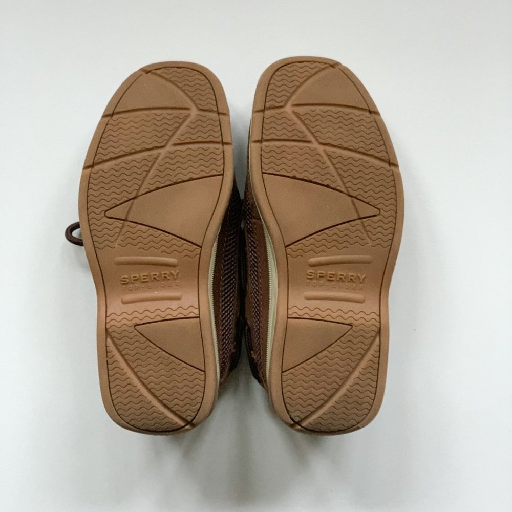 Sperry Brown Lanyard Boat Shoes - Picture 7 of 10